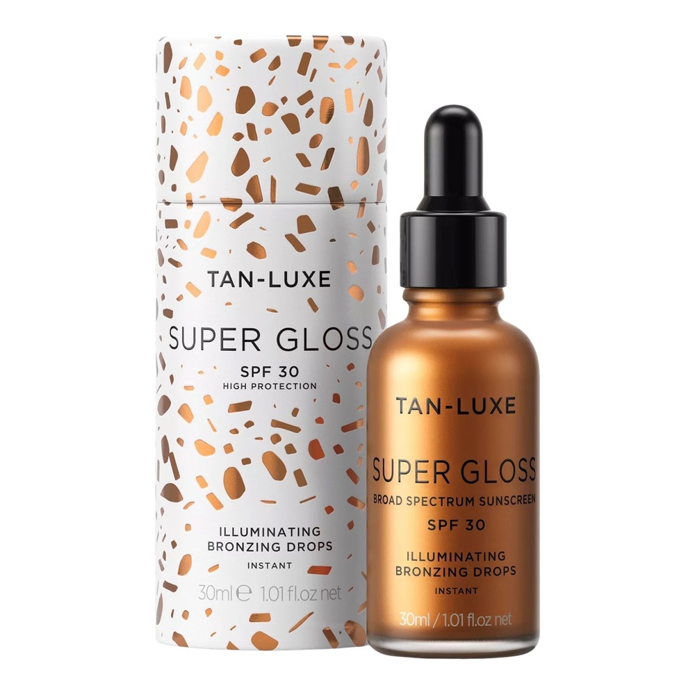 Tan-Luxe Super Gloss Instant Bronzing Drops with SPF 30